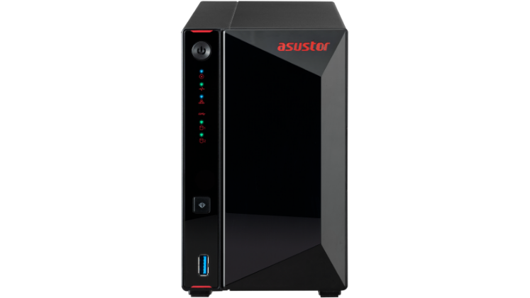 Asustor AS5202T NAS Tower σκληρού δίσκου 2 θέσεων για SSD & HDD με σύνδεση USB