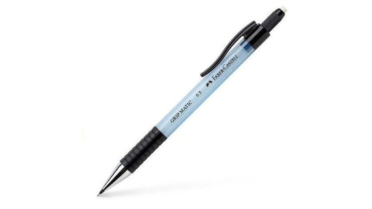 Μηχανικό Μολύβι Faber-Castell με Γόμα Sky Blue 0.5 mm