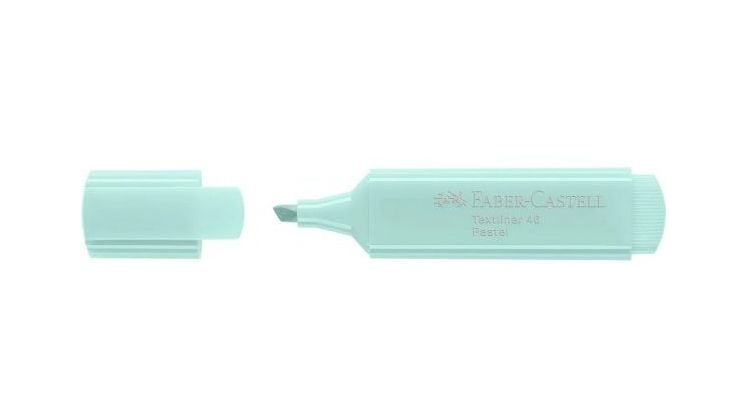 Μαρκαδόρος Υπογράμμισης Faber Castell Textliner 46 Pastel Tropic Γαλάζιο