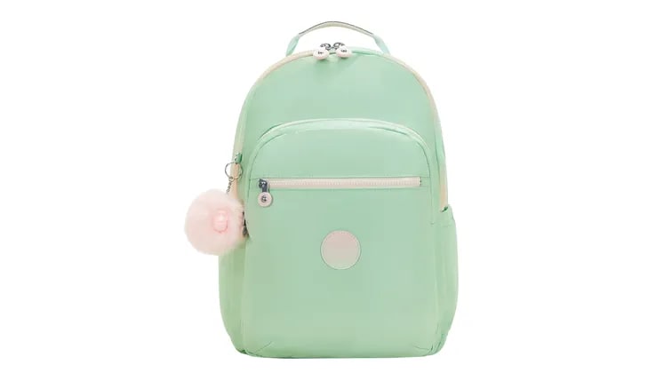 Τσάντα Πλάτης Kipling Seoul Lap Soft Green