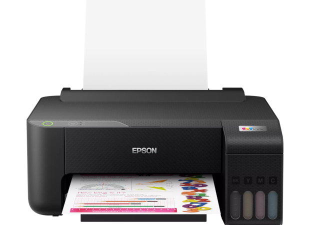 EPSON EcoTank L1230 Έχρωμος Εκτυπωτής Inkjet Α4 με δοχεία μελανιού