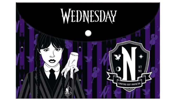 Φάκελος Διακάκης Με Κουμπί Α4 Wednesday