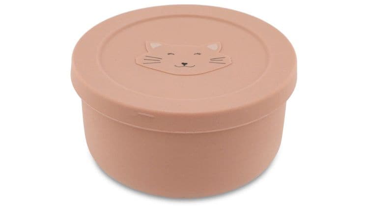 Φαγητοδοχείο Trixie Σιλικόνης Με Καπάκι Γάτα Mrs.Cat
