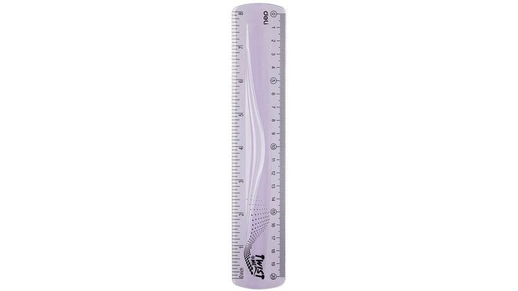 Χάρακας Deli PS Ultra Flexible 20 cm (1 Τεμάχιο)