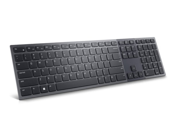 Dell KB900 Ασύρματο Bluetooth Πληκτρολόγιο Graphite (US)