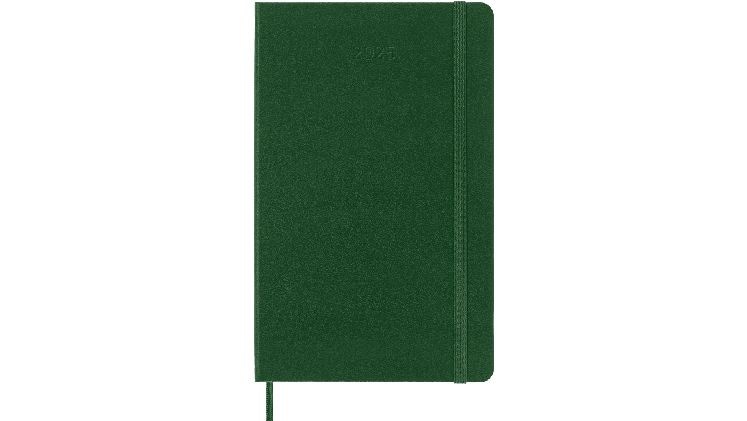 Ημερολόγιο Ημερήσιο 2025 Moleskine 12M Large Myrtle Green Hard