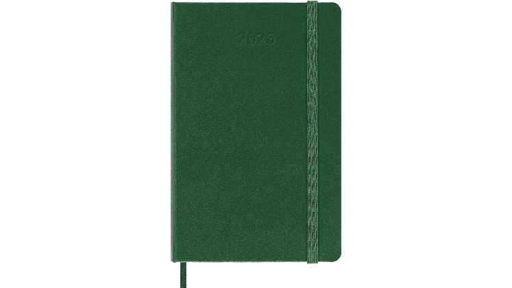 Ημερολόγιο Ημερήσιο 2025 Moleskine 12M Pocket Myrtle Green Hard