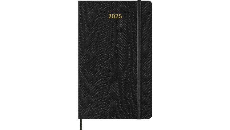 Ημερολόγιο Εβδομαδιαίο 2025 Moleskine 12M Mamba Black Soft