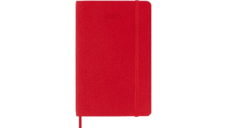 Ημερολόγιο Εβδομαδιαίο 2025 Moleskine 12M Pocket Red Soft