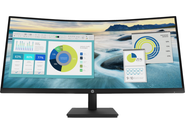 HP P-Series P34hc G4 34" UltraWide QHD VA Curved 100Hz 5ms