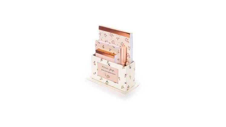 Organizer Σετ Γραφείου Posh+Pop Λευκό