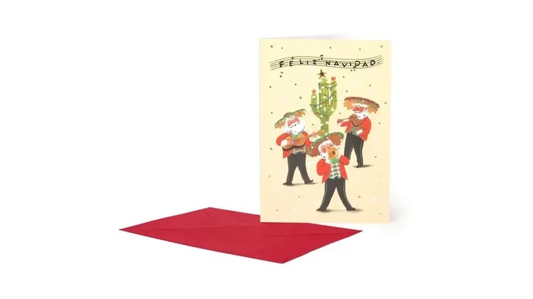 Ευχετήρια Κάρτα Legami Large Xmas Mariachi