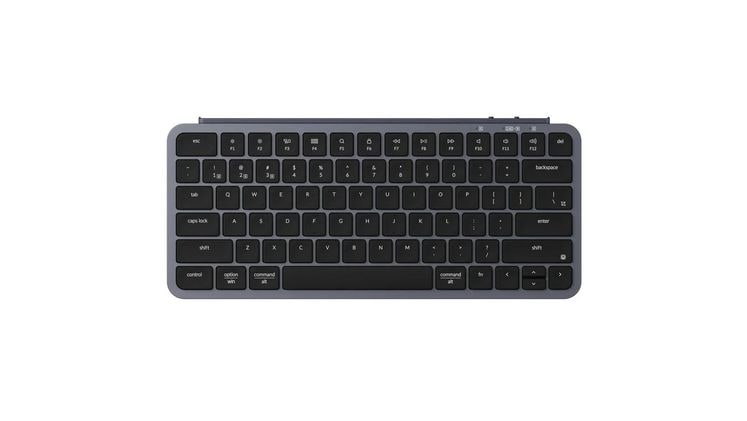 Keychron B1PK1 Gaming Ασύρματο Πληκτρολόγιο Γκρι (US)