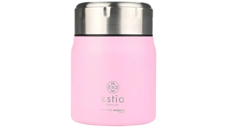 Θερμός Φαγητού Estia Blossom Rose 500ml