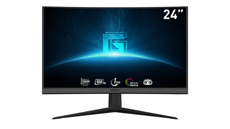 MSI G24C6 E2 23.6" FHD VA Curved 180Hz 1ms