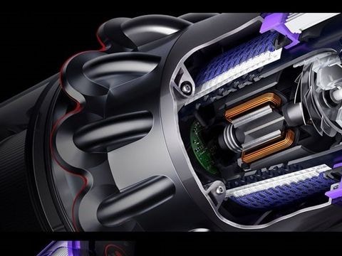 Τροφοδοτείται από το μοτέρ Dyson Hyperdymium™