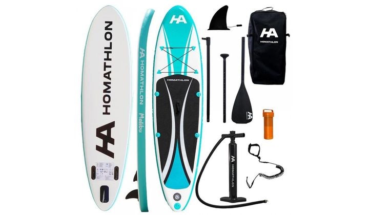 Φουσκωτή Σανίδα SUP Waikiki 320x75x15 cm - Γαλάζιο