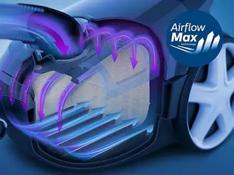 AirflowMax για μεγάλη απορροφητική ισχύ
