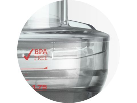 Εξαιρετικά ανθεκτικό μπολ και καπάκι χωρίς BPA