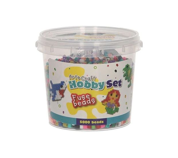 Σετ Πλαστικές Χάντρες Fuse Beads 500 Τμχ Aria Trade