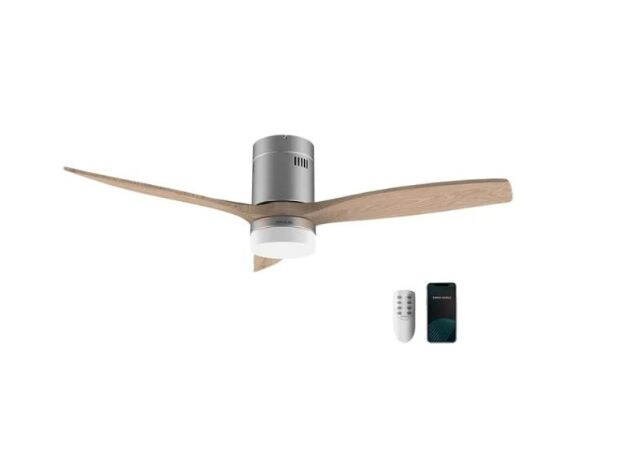 CECOTEC Energysilence Aero 5600 Steel 40W 132cm με Φως και Τηλεχειριστήριο Ανεμιστήρας Οροφής