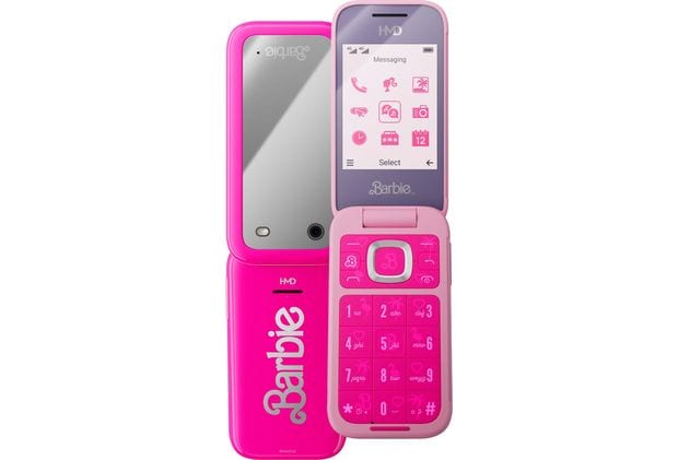 HMD Barbie Phone 4G Dual Sim - Power Pink