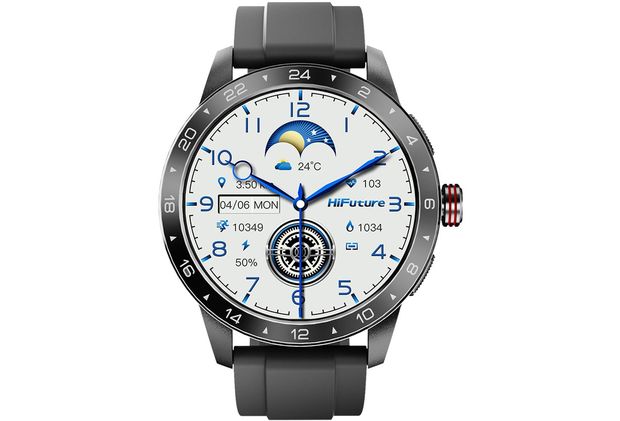 Smartwatch HiFuture Flex2 46mm - Night Black