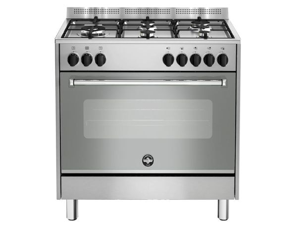LA GERMANIA AMN965LEXV/24(GN) 117 Lt Inox Κουζίνα Μεικτή Φυσικού Αερίου