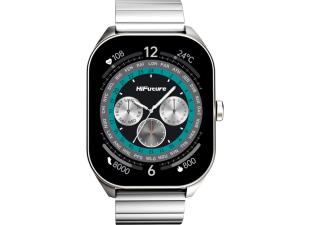 Smartwatch HiFuture Apex 52mm - Sterling Silver