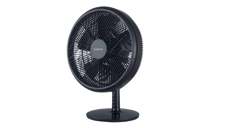 SINGER 7110/01BL Ανεμιστήρας Επιτραπέζιος 55W 40cm