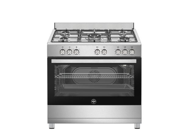 LA GERMANIA SE965EX/24(GPL) 98 Lt Inox Κουζίνα Μεικτή Υγραερίου