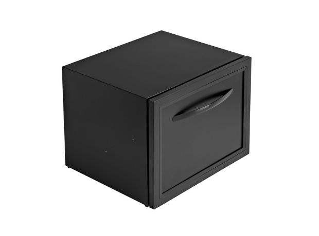 IndelB KD 50 Ecosmart 38 Lt Μαύρο με Συμπιεστή Mini Bar