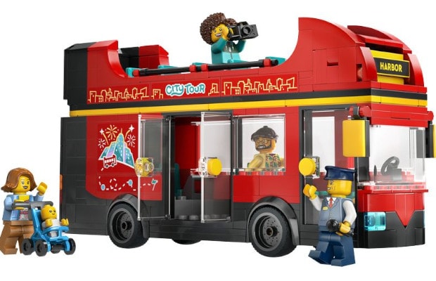 LEGO® City Red Double-Decker Sightseeing Bus (60407)