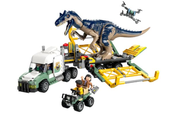 LEGO® Jurassic World Dinosaur Missions: Allosaurus Transport Truck (76966)