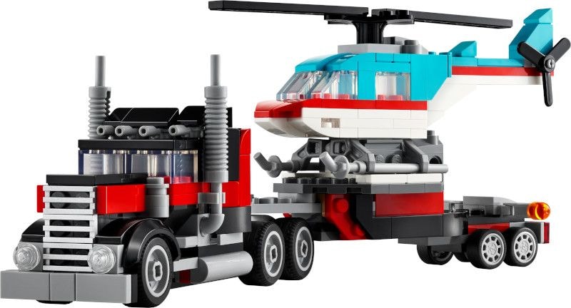 LEGO® Creator Flatbed Truck with Helicopter (31146)