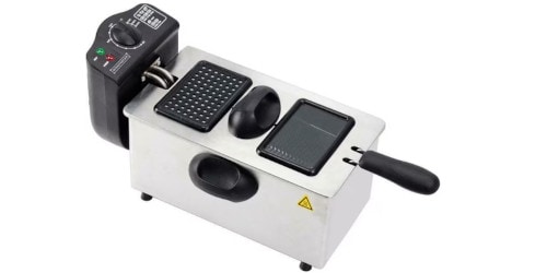 Φριτέζα Λαδιού ROALTY Line RL-EFT2000L με Αποσπώμενο Κάδο 2000 W 3 L Ασημί
Φριτέζα Λαδιού ROALTY Line RL-EFT2000L με Αποσπώμενο Κάδο 2000 W 3 L Ασημί
