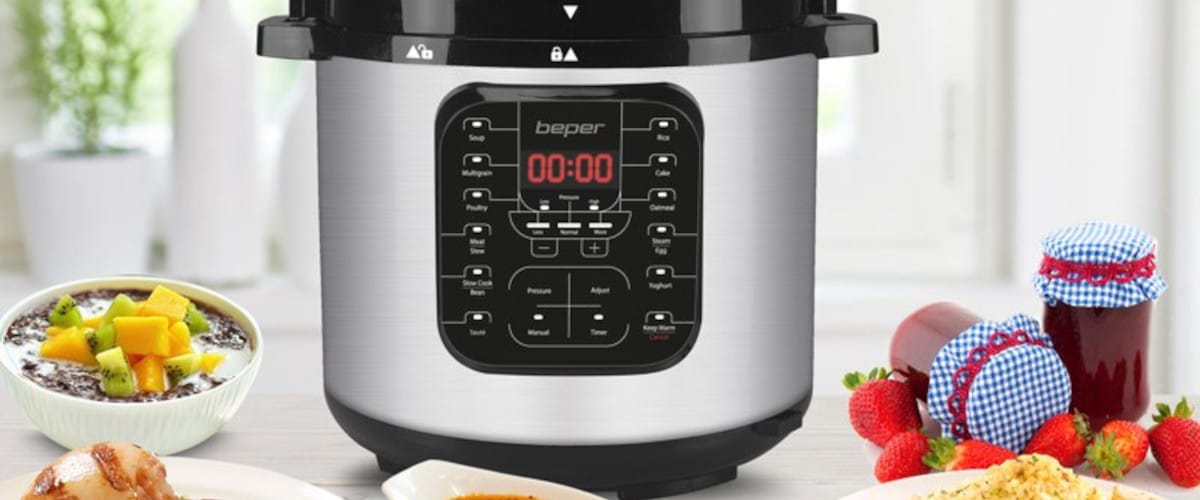 Πολυμάγειρας BEPER P101COS001 1200 W 6 L Ασημί
Πολυμάγειρας BEPER P101COS001 1200 W 6 L Ασημί