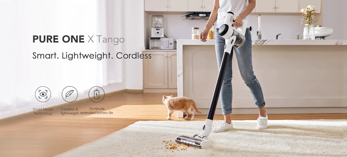 Σκούπα Stick TINECO Pure One X Tango 80 W 0.4 L Λευκό Σκούπα Stick TINECO Pure One X Tango 80 W 0.4 L Λευκό