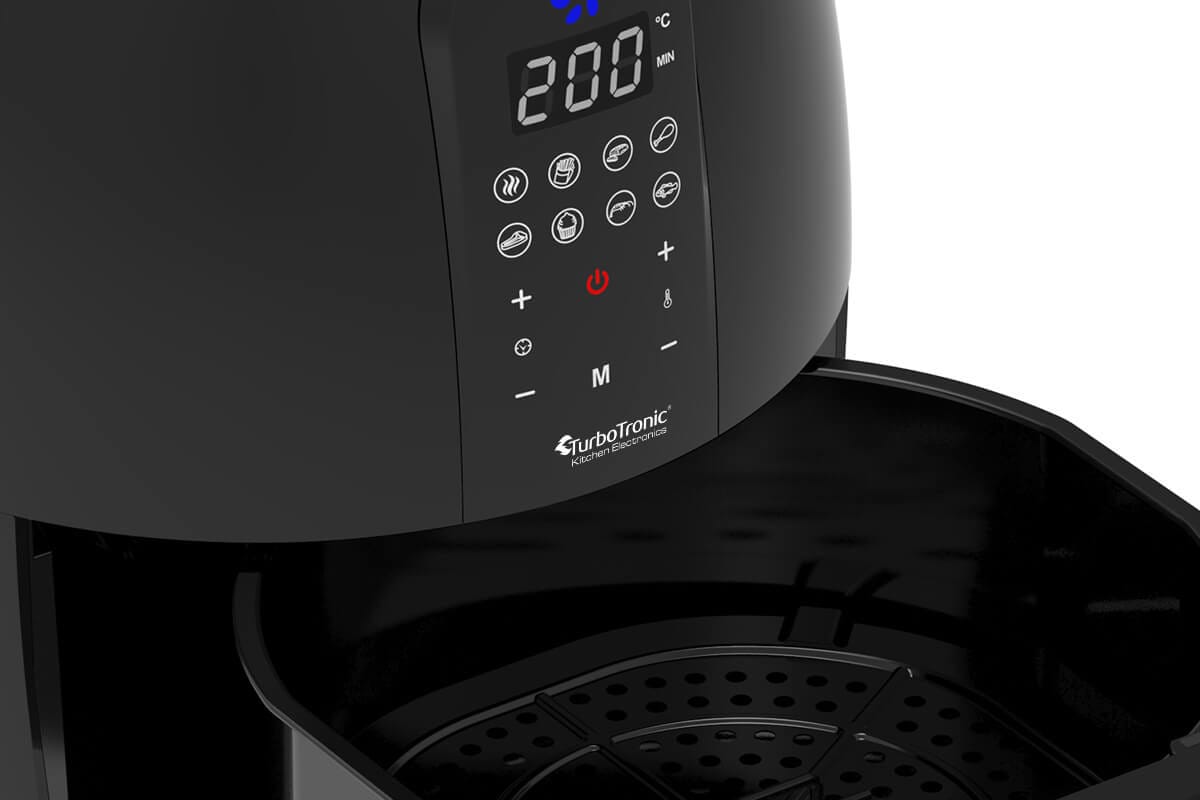 Φριτέζα Αέρος TURBOTRONIC TT-AF10D με Αποσπώμενο Κάδο 1200 W 3.5 L Μαύρο
Φριτέζα Αέρος TURBOTRONIC TT-AF10D με Αποσπώμενο Κάδο 1200 W 3.5 L Μαύρο