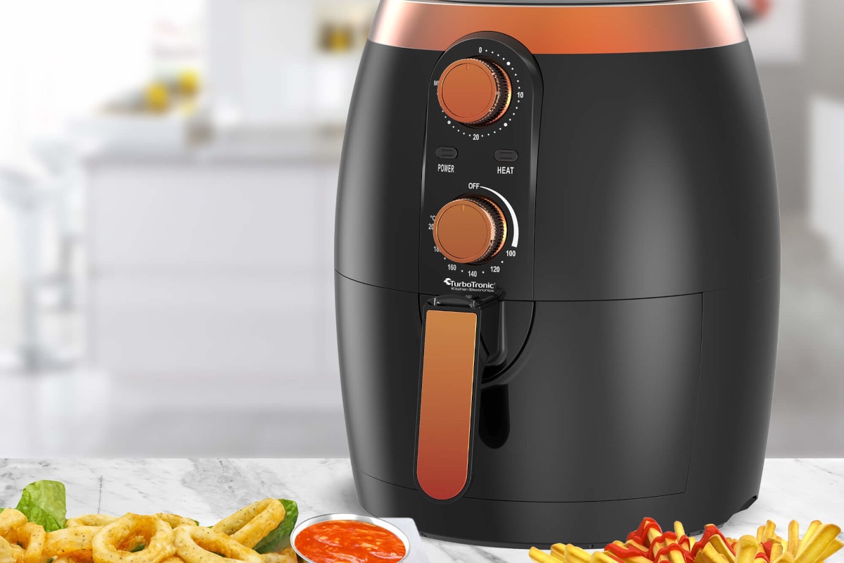 Φριτέζα Αέρος TURBOTRONIC TT-AF10M με Αποσπώμενο Κάδο 1200 W 3.5 L Μαύρο
Φριτέζα Αέρος TURBOTRONIC TT-AF10M με Αποσπώμενο Κάδο 1200 W 3.5 L Μαύρο