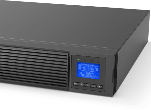 UPS POWERWALKER VFI 3000 ICR IoT Online Single Phase 3000VA 240V Μαύρο