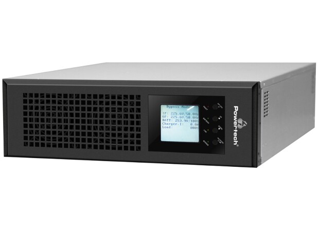 UPS POWERTECH PT-10K3P3P Online Double Conversion (VFI) 10000VA Μαύρο