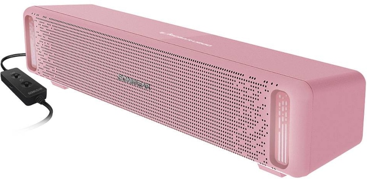 Sonic Gear Sonicbar U200 Soundbar 10W 2.0 - Peach