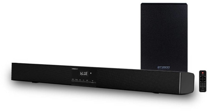 Sonic Gear Sonicbar 3500BT Soundbar 120W 2.1 - Μαύρο