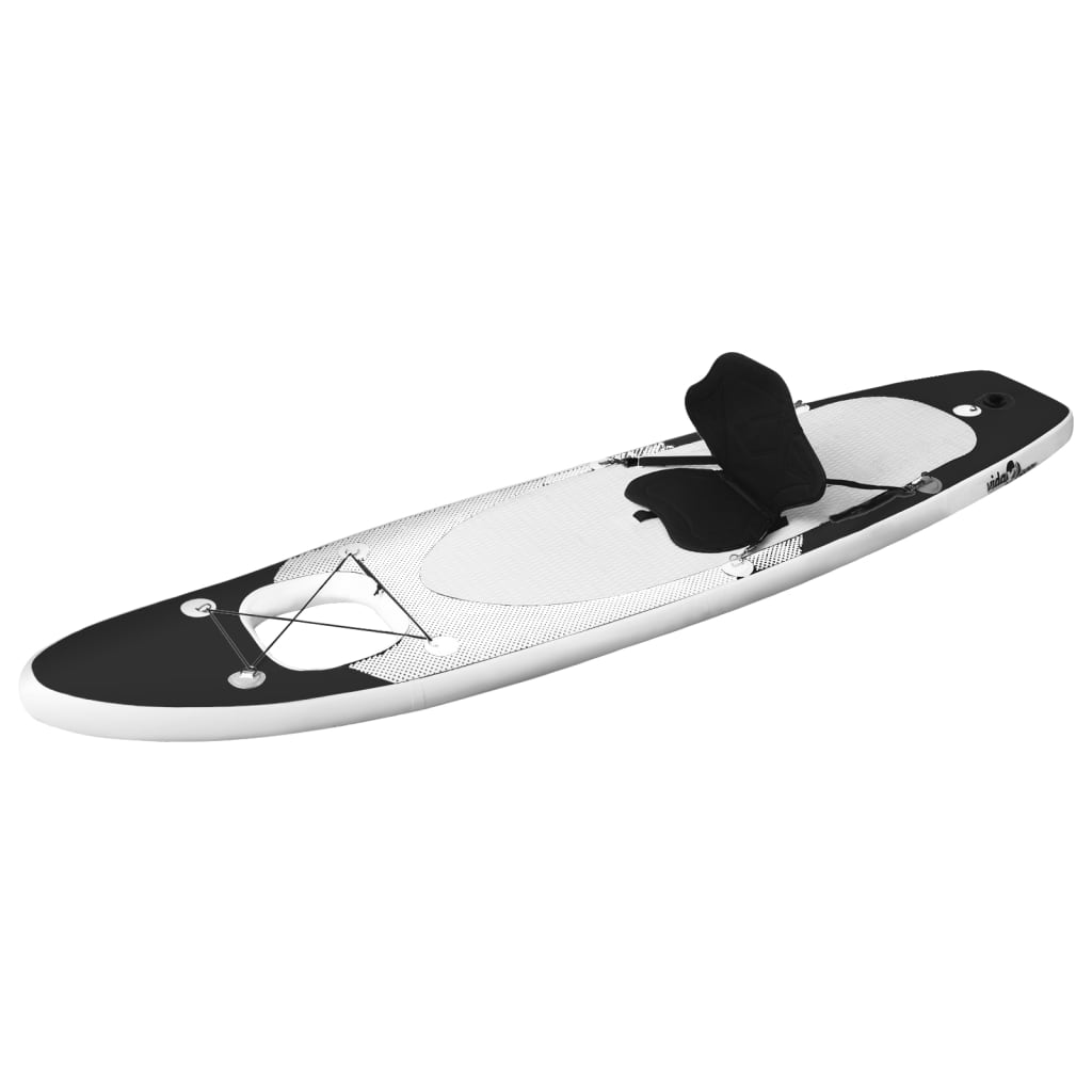 Φουσκωτή Σανίδα SUP VidaXL 360x81 cm - Μαύρη