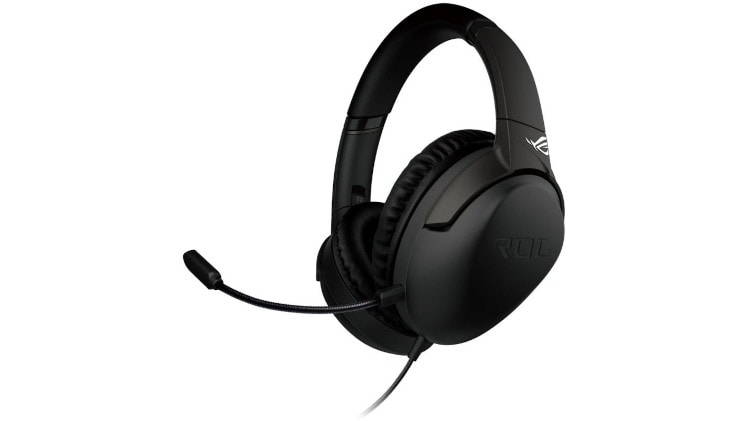 Asus Rog Strix Go Gaming Ενσύρματα Ακουστικά USB Μαύρα