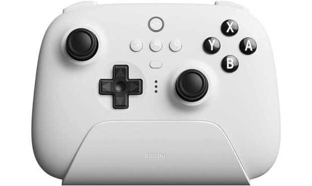 8BitDo Ultimate 2.4G Gamepad Ασύρματο με Charging Dock για Android/PC/Mac/iOS - White