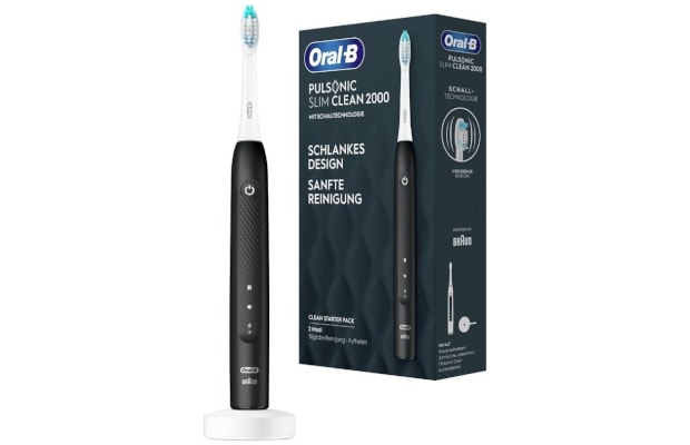 Ηλεκτρική Οδοντόβουρτσα ORAL-B PULSONIC Slim Clean 2000 - Μαύρο