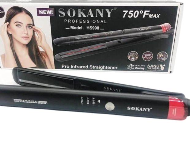 Ισιωτική Μαλλιών Sokany Pro Infrared HS998