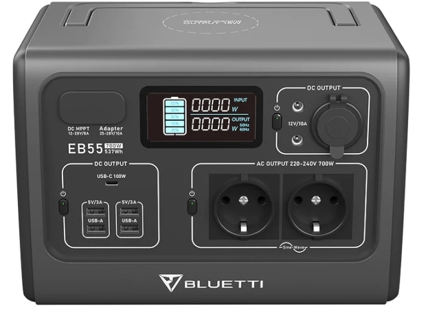 Bluetti Power Station EB55 Χωρητικότητας 537Wh - Μαύρο